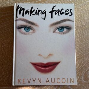 Kevyn Aucoin Making Faces Infamous Guide Book Coffee Table Book Hardcover